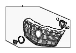 Front Upper Grille - GM (22753187) - view 11