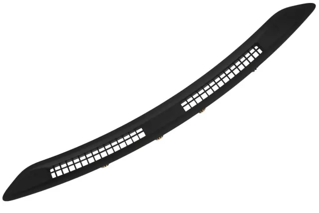 Jet Black Windshield Defroster Nozzle Grille - GM (22761646)