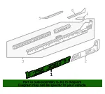 Driver Side Rocker Front Inner Panel - GM (22770430) - view 6