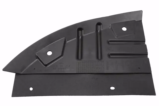 Front Passenger Side Lower Engine Splash Shield - GM (22782946) - view 2