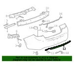 Bumper Cover Insert - GM (22786020) - view 6