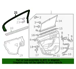 Upper Molding - GM (22799574) - view 6