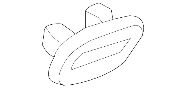 Upper Quarter Trim Cap - Driver's Side (LH) - GM (22802184)