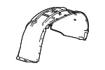 Fender Liner - Passenger Side (RH) - GM (22806321) - view 11