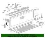 Tailgate Latch Washer - GM (22816849) - view 6