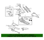 Front Floor Console Armrest Bumper - GM (22840512) - view 6