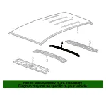 Roof Panel Inner Bow - GM (22843860) - view 6