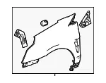 Fender - Driver's Side (LH) - GM (22860722) - view 5