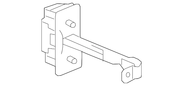 Front Side Door Check Link - GM (22862874) - view 3
