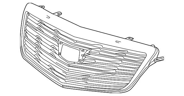 Front Grille - GM (22879628) - view 3