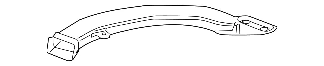 Defroster Grille - Passenger Side (RH) - GM (22888852)