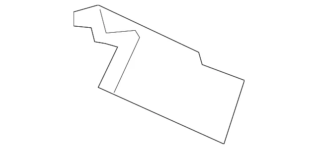 Fender Lower Bracket - Passenger Side (RH) - GM (22897755) - view 2