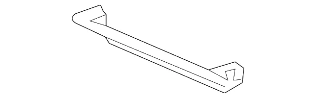 Plenum Lower Panel Water Deflector - GM (22900994) - view 2