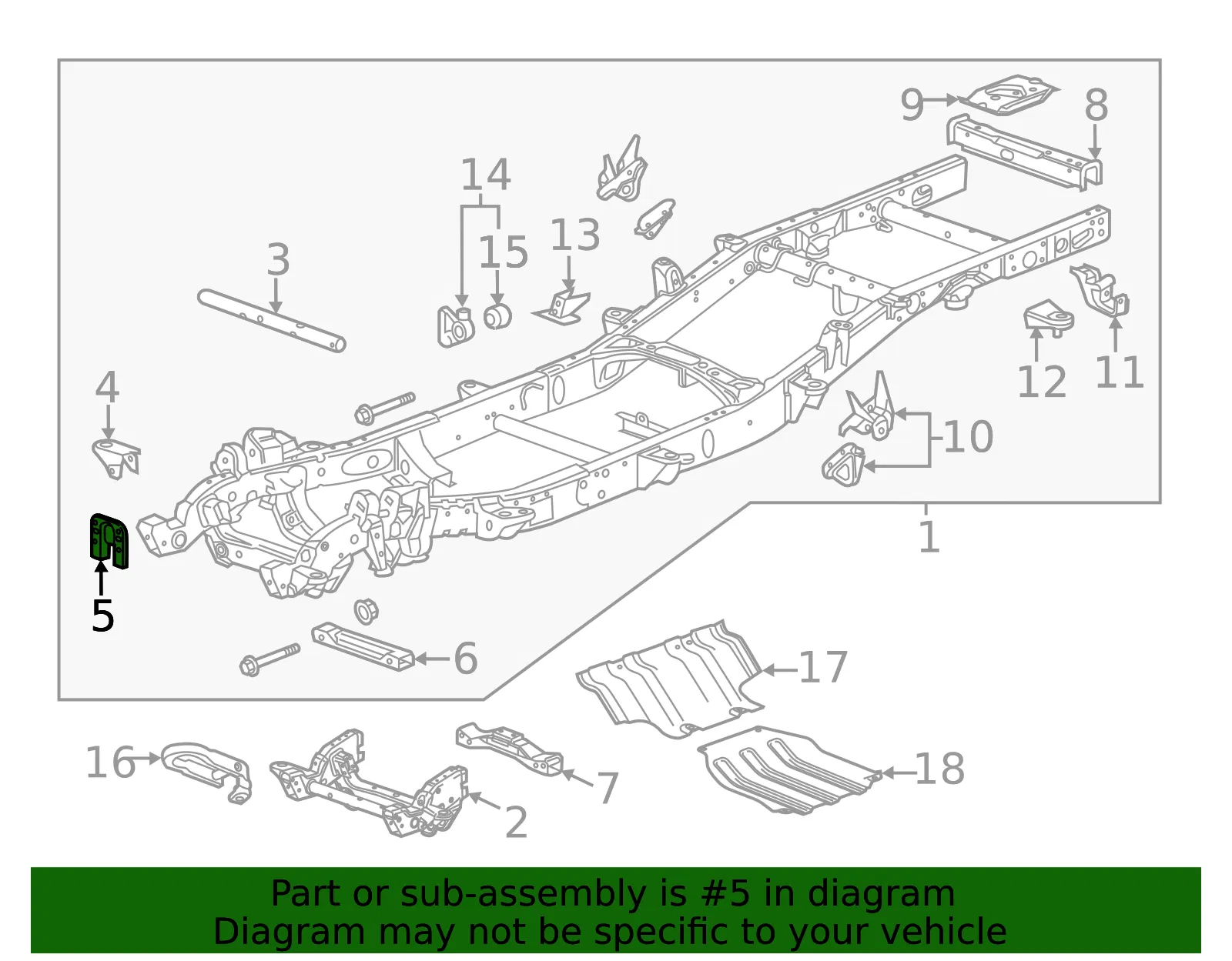 Bumper Bracket - GM (22908768) - view 4
