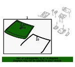 Windshield - GM (22926145) - view 6