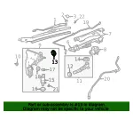 Windshield Washer Fluid Reservoir Grommet - GM (22931673) - view 4