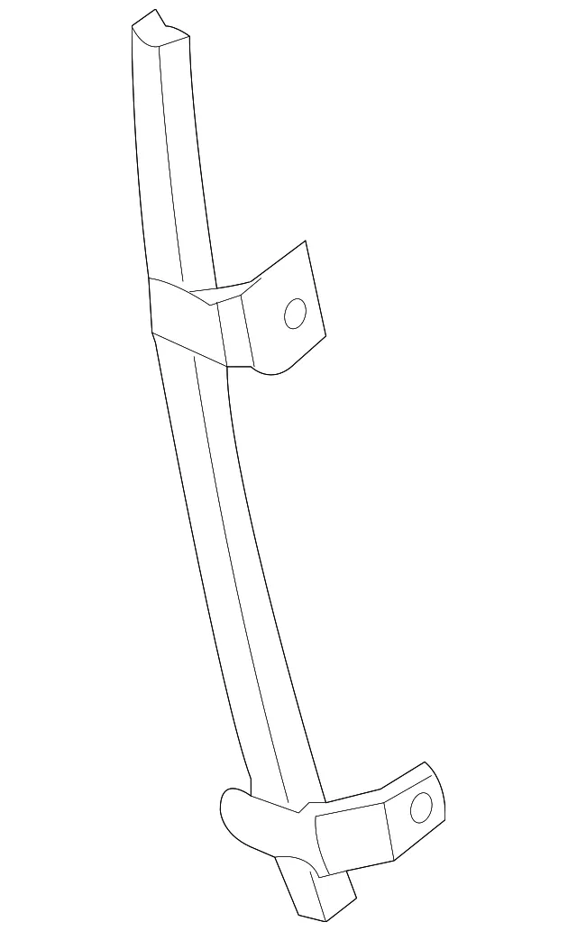 Front Driver Side Door Window Rear Guide Retainer - GM (22935366)