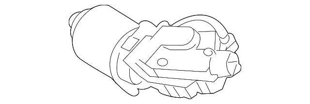 Windshield Wiper Motor - GM (22956301) - view 6