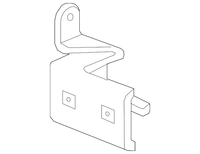 Front Side Door Hinge - GM (22964941) - view 2