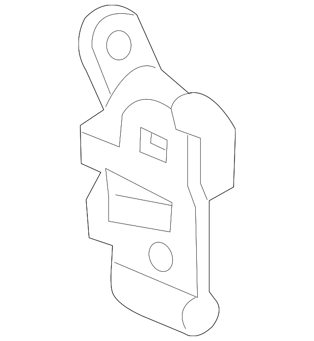 Upper Hinge - Passenger Side (RH) - GM (22964950) - view 4