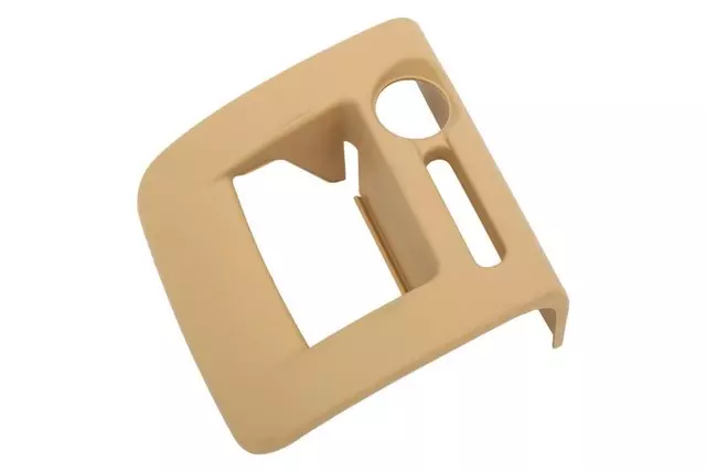 Caramel Tan Rear Driver Side Seat Back Latch Release Handle Bezel - GM (22971487)
