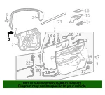 Front Side Door Armrest Bracket - GM (22977378) - view 8