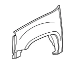 Front Driver Side Fender - GM (22977473) - view 6