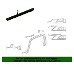 Anthracite Driver Side Pickup Box Side Upper Molding - GM (22987367) - view 8
