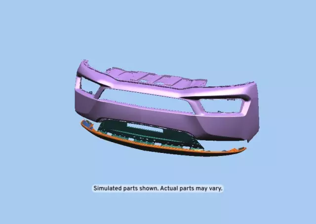 Front Upper Bumper Cover - GM (22990032)