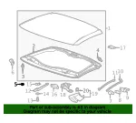 Lift Off Roof Panel Shim - GM (22994154) - view 11