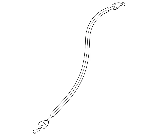 Front Side Door Inside Handle Cable - GM (23100253) - view 2