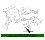 Deflector - Passenger Side (RH) - GM (23100621) - view 8