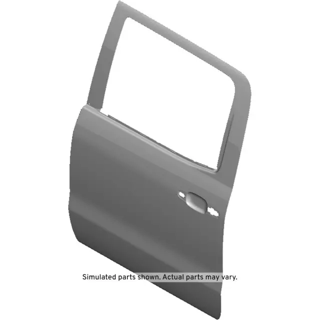 Driver Side Rear Door Outer Panel - GM (23104636) - view 6