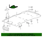 Headliner Pad - GM (23108050) - view 8