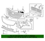 Front Grille Insert - GM (23109313) - view 9