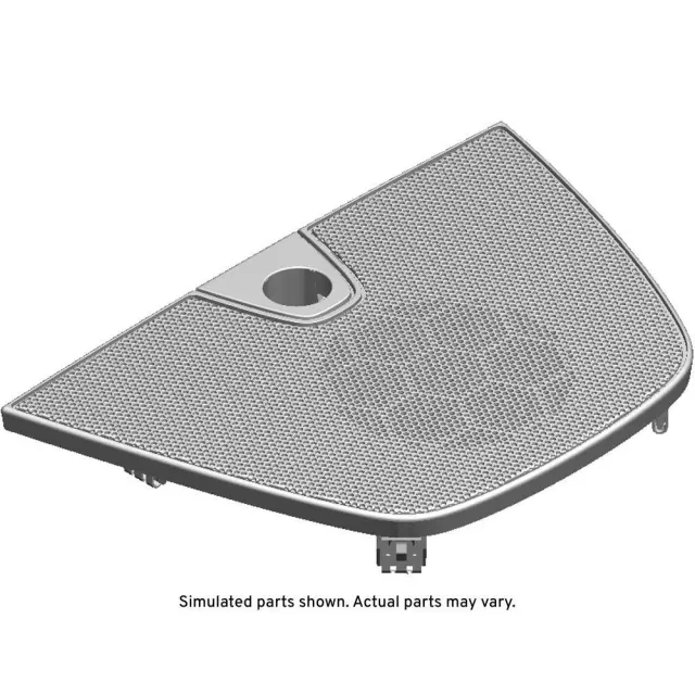 Jet Black Front Center Speaker Grille - GM (23135456)
