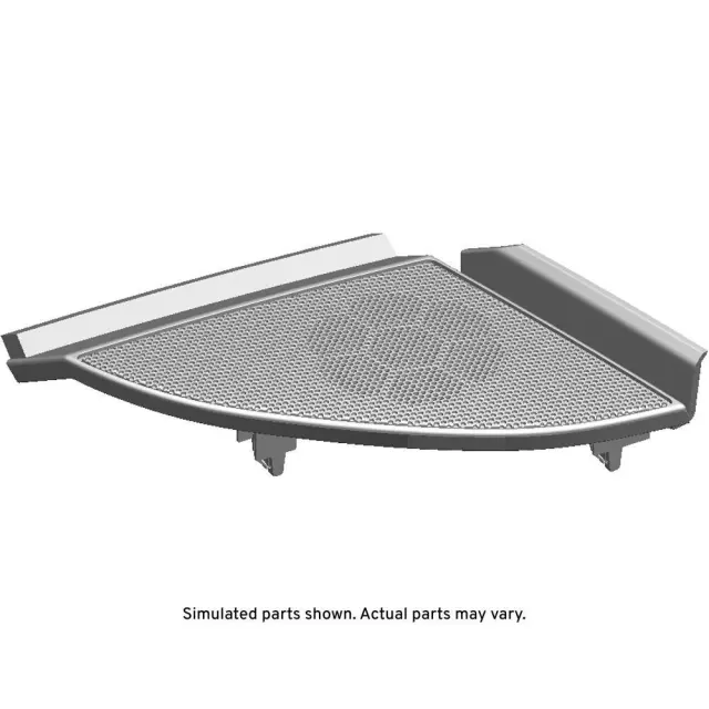 Jet Black Front Passenger Side Speaker Grille - GM (23135468)