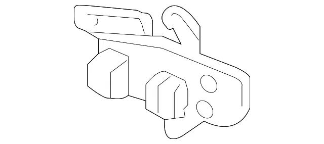 Door Inside Handle - GM (23136343) - view 3