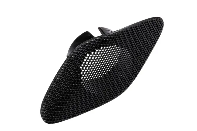 Jet Black Passenger Side Windshield Garnish Molding Speaker Grille - GM (23168974)