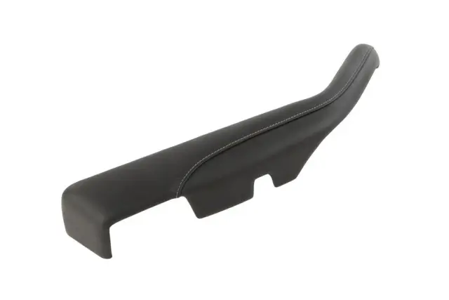 Jet Black Rear Driver Side Door Armrest Cover Trim - GM (23183079)