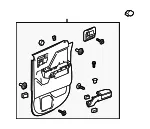 Door Trim Panel - GM (23209701) - view 9