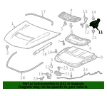 Hinge - Passenger Side (RH) - GM (23218173) - view 6