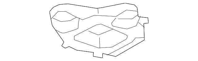 Inside Rearview Mirror Bracket - GM (23248228) - view 3