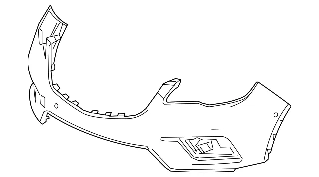 Bumper Cover - GM (23275021) - view 2