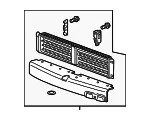 Front Bumper Shutter - GM (23278688) - view 5