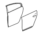 Door Shell - Driver's Side (LH) - GM (23282697) - view 3