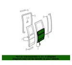 Intermediate Side Door Outer Panel - GM (23283999) - view 8