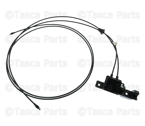 Hood Latch Release Handle with Cable and Grommet - GM (23289423)