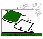 Windshield - GM (23290436) - view 6