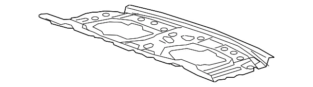 Rear Window Panel - GM (23303049) - view 2